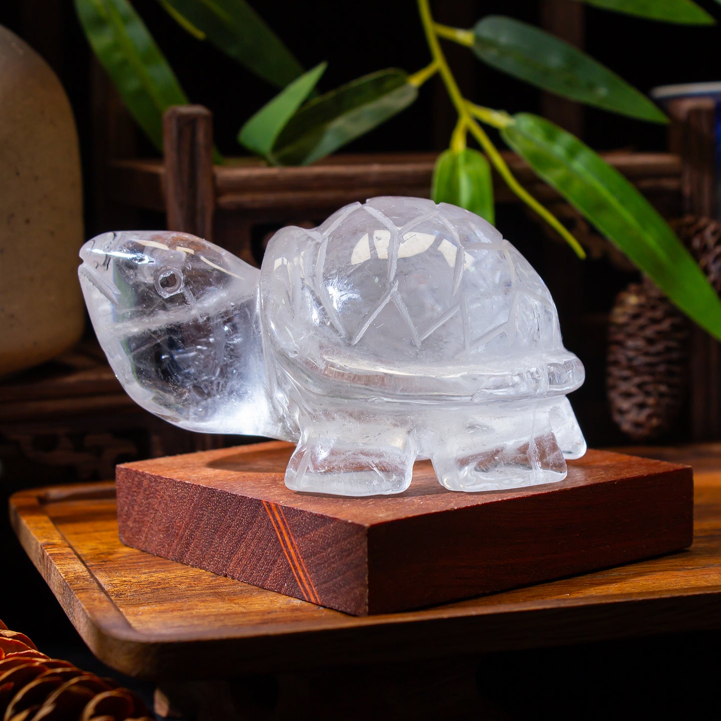 水晶　亀